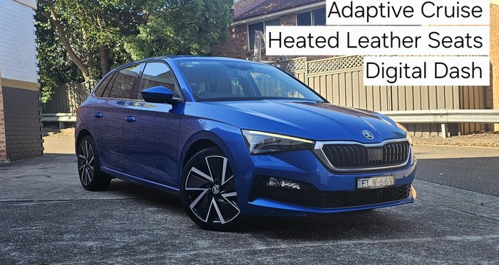 2020 SKODA Scala 110TSI Launch Edition NW MY20.5 Race Blue