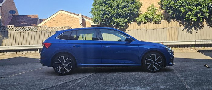 2020 SKODA Scala 110TSI Launch Edition NW MY20.5 Race Blue