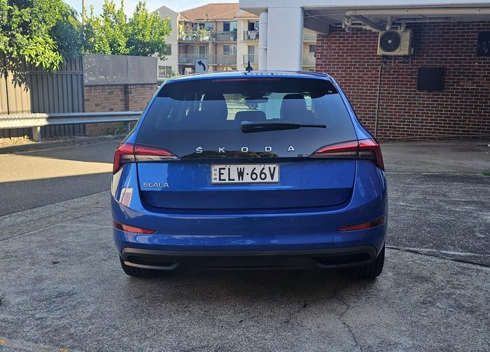 2020 SKODA Scala 110TSI Launch Edition NW MY20.5 Race Blue