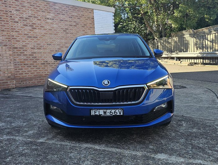 2020 SKODA Scala 110TSI Launch Edition NW MY20.5 Race Blue