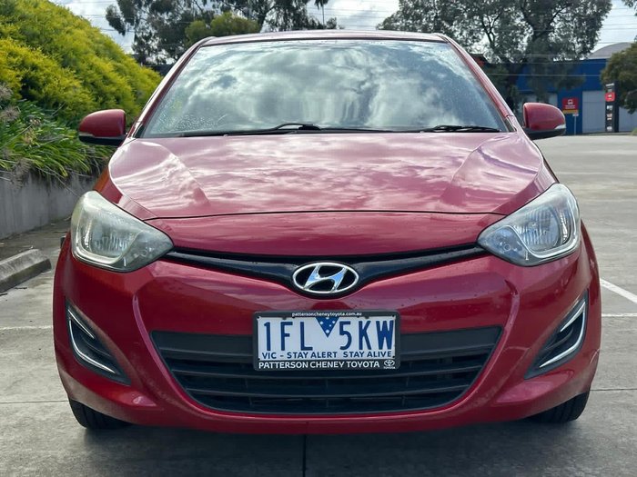 2015 Hyundai i20 Active PB MY16 Red Passion