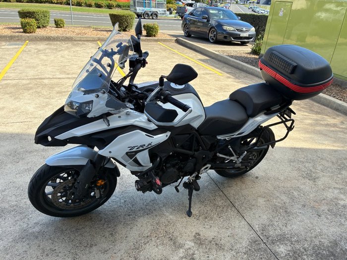 2022 Benelli TRK 502 (ABS) White