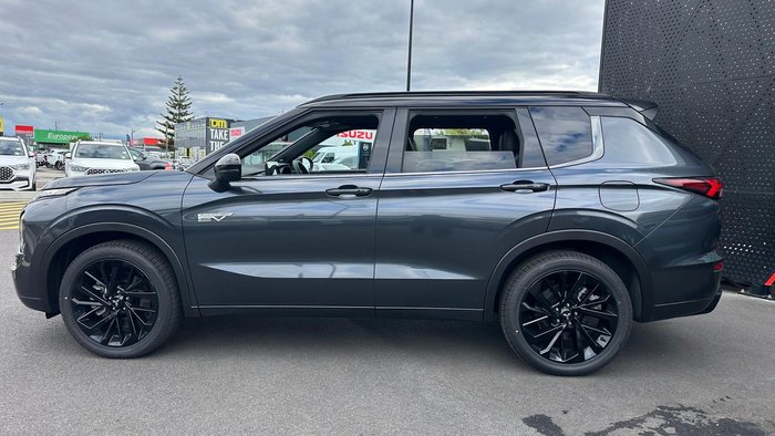 2025 Mitsubishi Outlander PHEV GSR ZM MY24 AWD Graphite Grey with Black Mica Roof