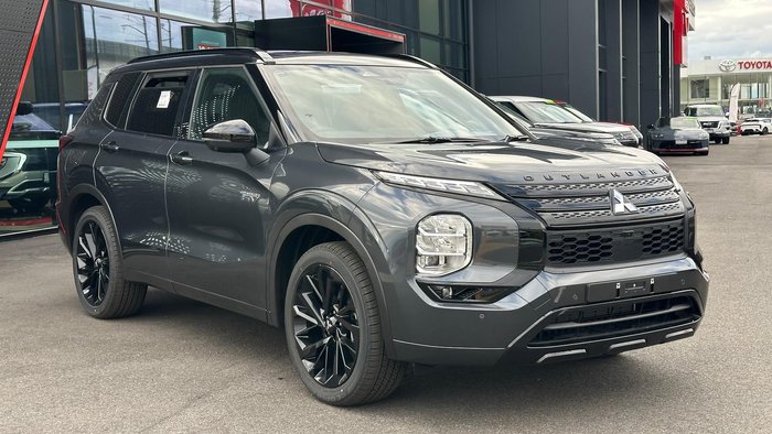 2025 Mitsubishi Outlander PHEV GSR ZM MY24 AWD Graphite Grey with Black Mica Roof
