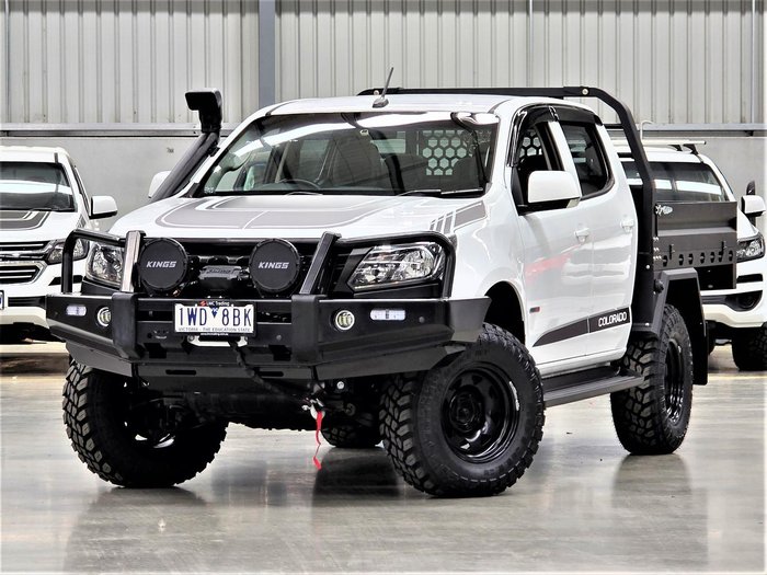 2018 Holden Colorado LT RG MY19 4X4 Dual Range Summit White