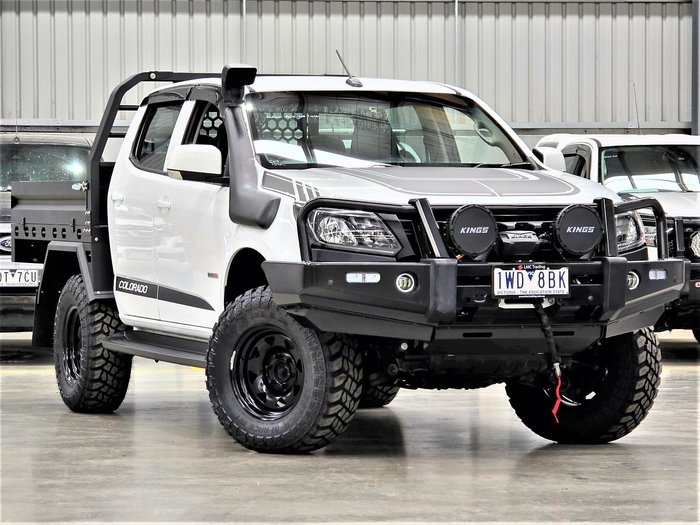 2018 Holden Colorado LT RG MY19 4X4 Dual Range Summit White