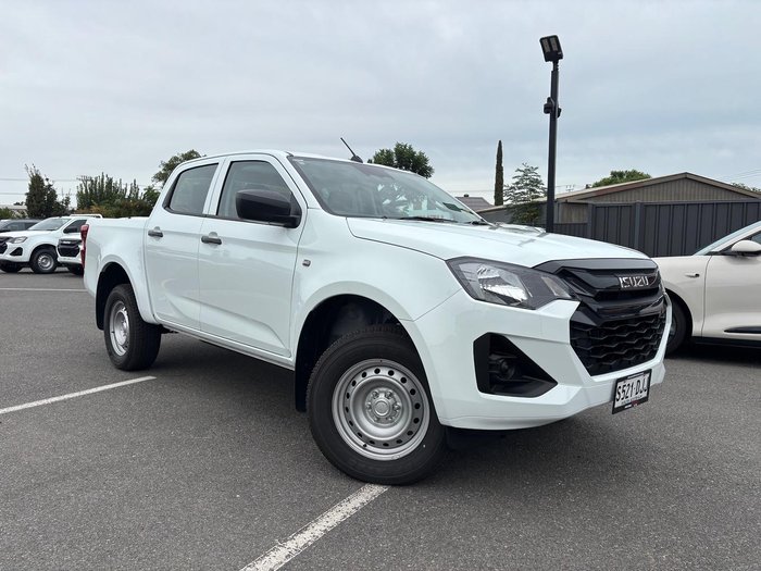 2026 Isuzu D-MAX SX High Ride MY25.5 4x2 Mineral White
