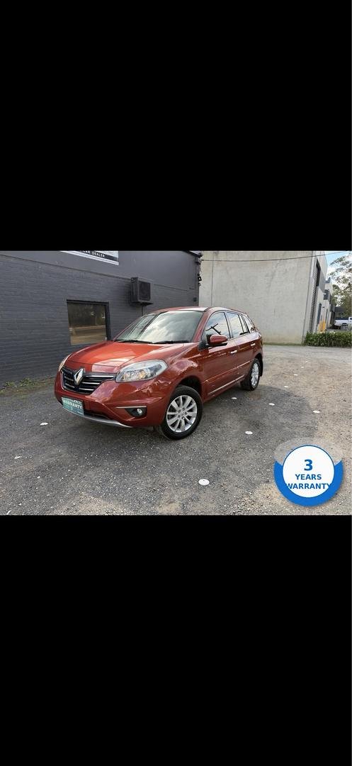 2013 Renault Koleos Expression H45 PHASE II Cayenne Orange