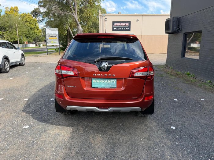 2013 Renault Koleos Expression H45 PHASE II Cayenne Orange