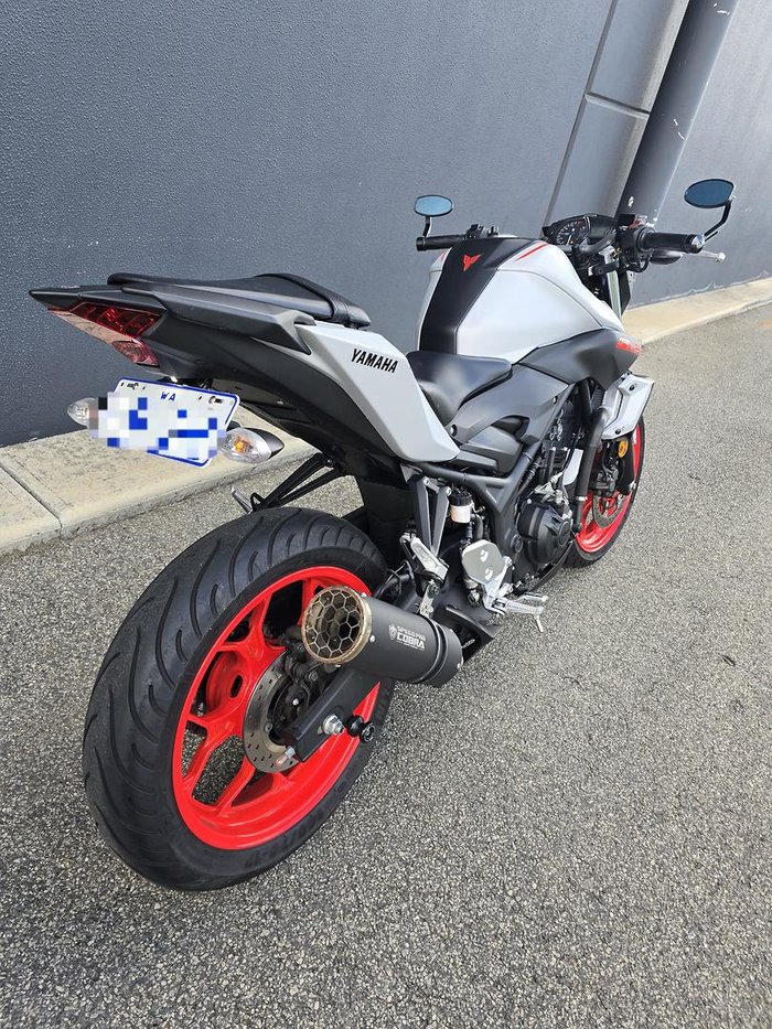 2019 Yamaha MT-03 ABS 321 (MT03LA) MT White