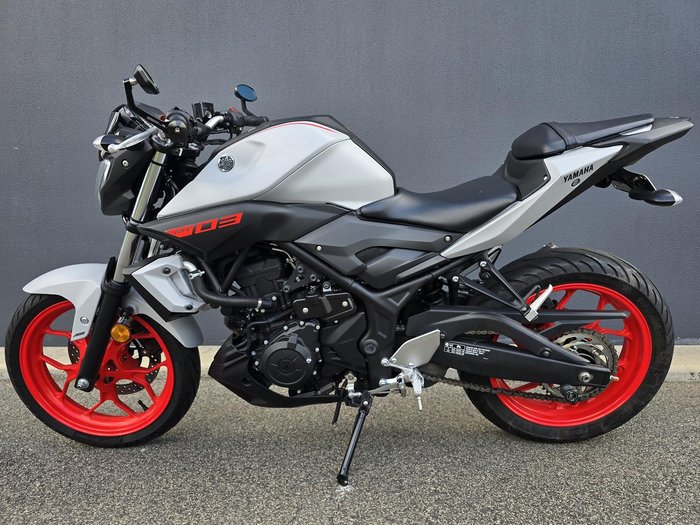 2019 Yamaha MT-03 ABS 321 (MT03LA) MT White