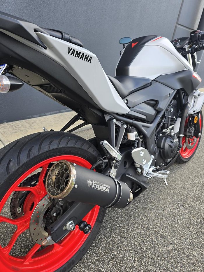 2019 Yamaha MT-03 ABS 321 (MT03LA) MT White