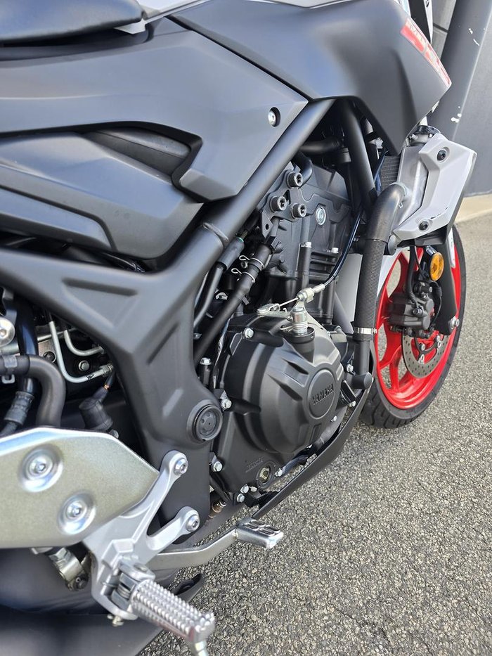 2019 Yamaha MT-03 ABS 321 (MT03LA) MT White