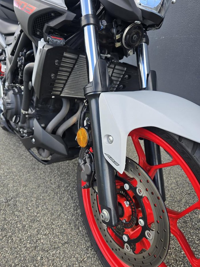 2019 Yamaha MT-03 ABS 321 (MT03LA) MT White