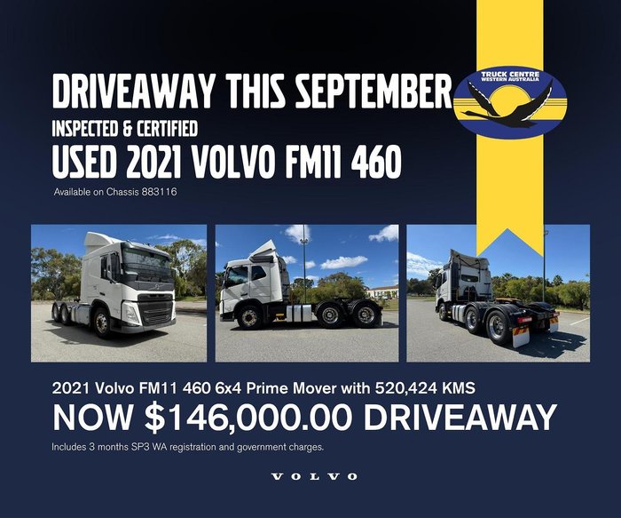 2021 Volvo Fm11