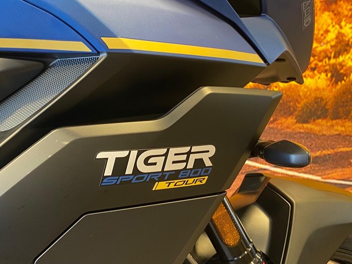 2026 Triumph Tiger Sport 800 Tour Tiger Blue