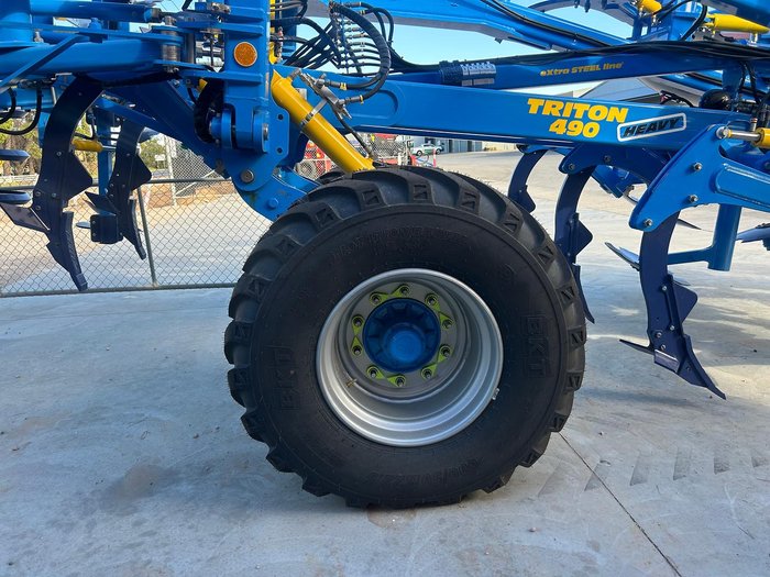 0 FARMET TRITION HEAVY 490PS COMBINED DISC & TYNE CULTIVATOR BLUE