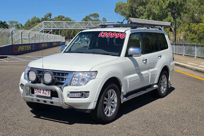2020 Mitsubishi Pajero GLS NX MY20 4X4 Dual Range White