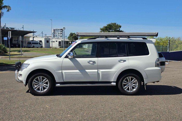 2020 Mitsubishi Pajero GLS NX MY20 4X4 Dual Range White