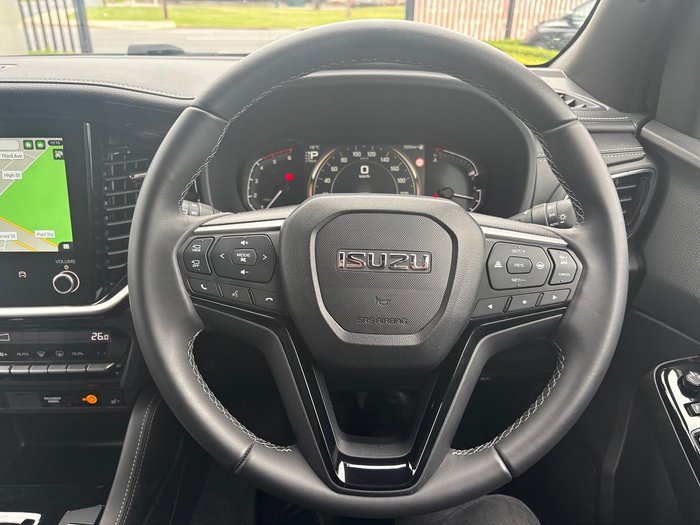 2025 Isuzu MU-X LS-T MY25.5 4X4 Dual Range Basalt Black