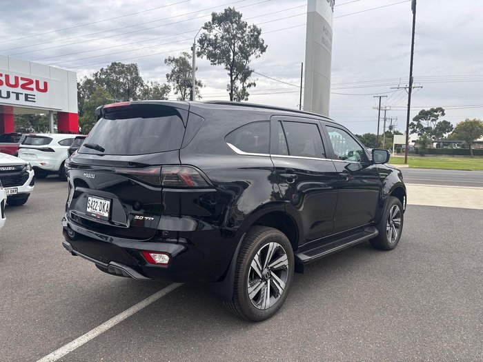 2025 Isuzu MU-X LS-T MY25.5 4X4 Dual Range Basalt Black