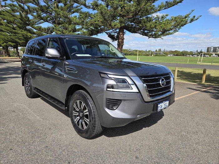 2020 Nissan Patrol Ti Y62 Series 5 MY20 4X4 Dual Range Gun Metallic
