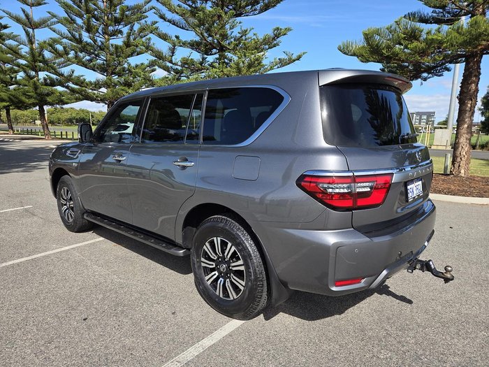 2020 Nissan Patrol Ti Y62 Series 5 MY20 4X4 Dual Range Gun Metallic