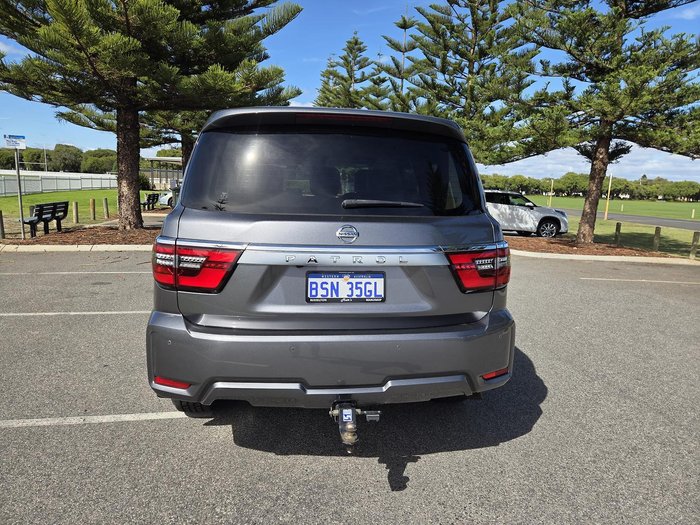 2020 Nissan Patrol Ti Y62 Series 5 MY20 4X4 Dual Range Gun Metallic