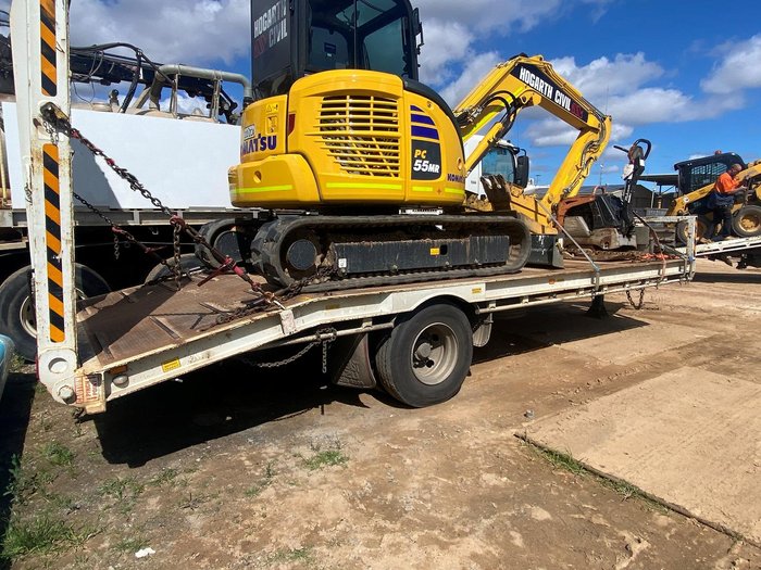 2017 North East Engineering Single Axle Pig Trailer