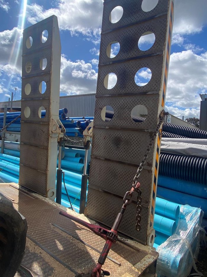 2017 North East Engineering Single Axle Pig Trailer