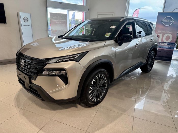 2026 Nissan X-TRAIL Ti e-POWER T33 MY26 Four Wheel Drive Champagne Silver/Black Roof