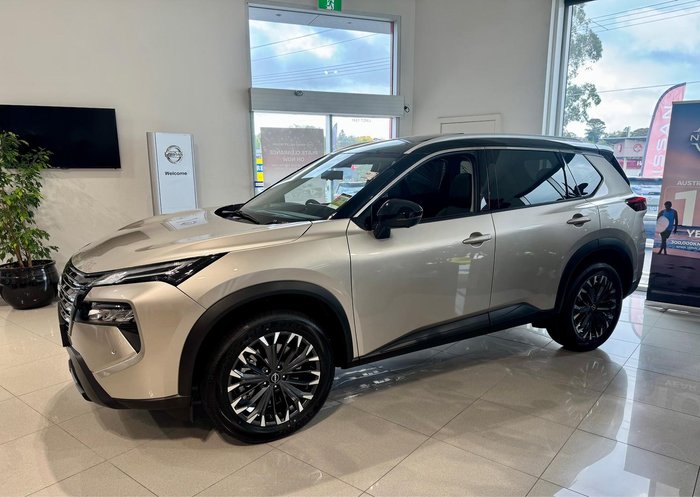 2026 Nissan X-TRAIL Ti e-POWER T33 MY26 Four Wheel Drive Champagne Silver/Black Roof