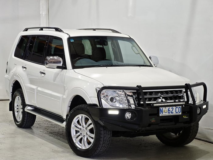2020 Mitsubishi Pajero GLS NX MY20 4X4 Dual Range White
