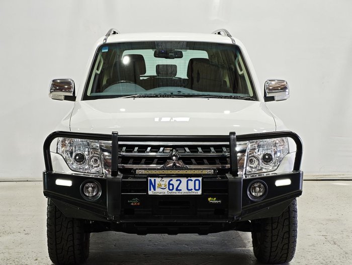 2020 Mitsubishi Pajero GLS NX MY20 4X4 Dual Range White