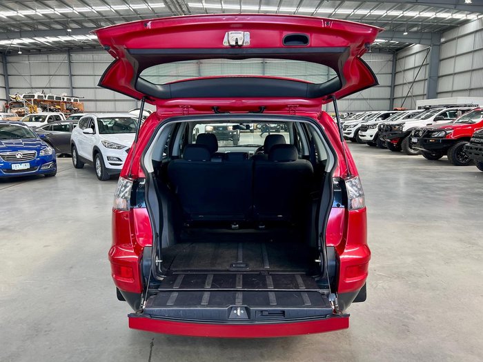 2010 Mitsubishi Outlander LS ZH MY10 4X4 On Demand Red