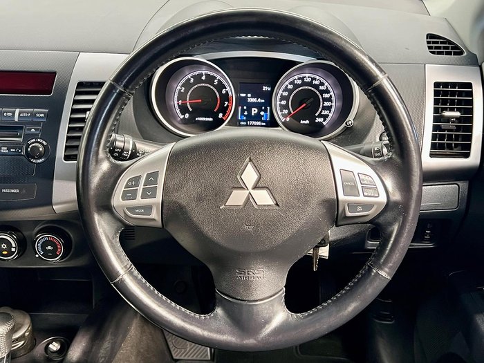 2010 Mitsubishi Outlander LS ZH MY10 4X4 On Demand Red