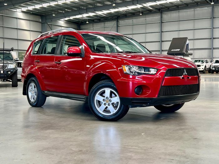 2010 Mitsubishi Outlander LS ZH MY10 4X4 On Demand Red