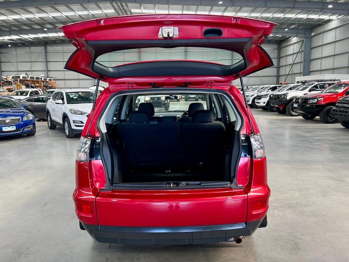 2010 Mitsubishi Outlander LS ZH MY10 4X4 On Demand Red