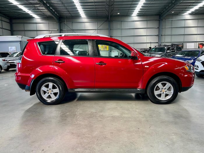 2010 Mitsubishi Outlander LS ZH MY10 4X4 On Demand Red