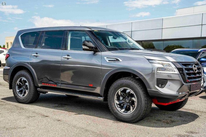2026 Nissan Patrol Warrior Y62 MY26 4X4 Dual Range Gun Metallic