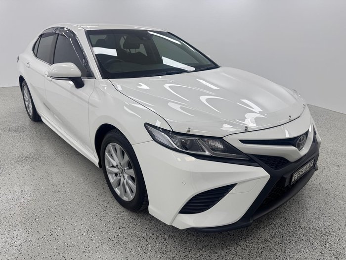 2019 Toyota Camry Ascent Sport ASV70R Glacier White