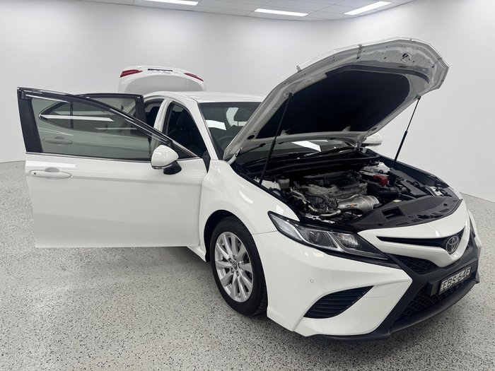 2019 Toyota Camry Ascent Sport ASV70R Glacier White