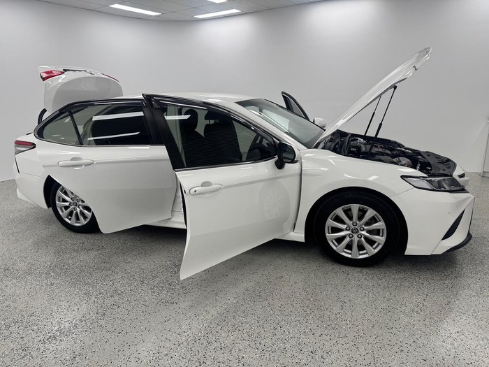 2019 Toyota Camry Ascent Sport ASV70R Glacier White