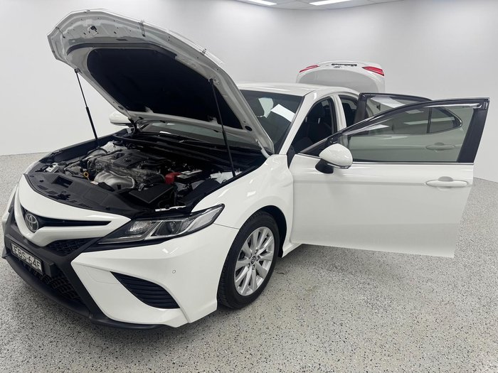 2019 Toyota Camry Ascent Sport ASV70R Glacier White