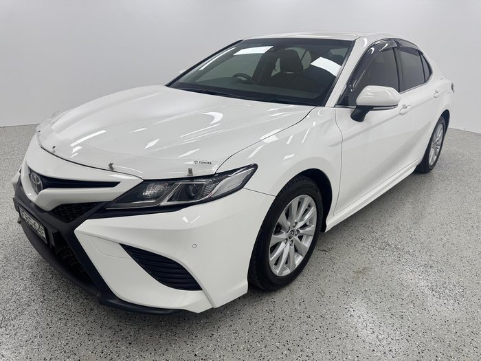 2019 Toyota Camry Ascent Sport ASV70R Glacier White