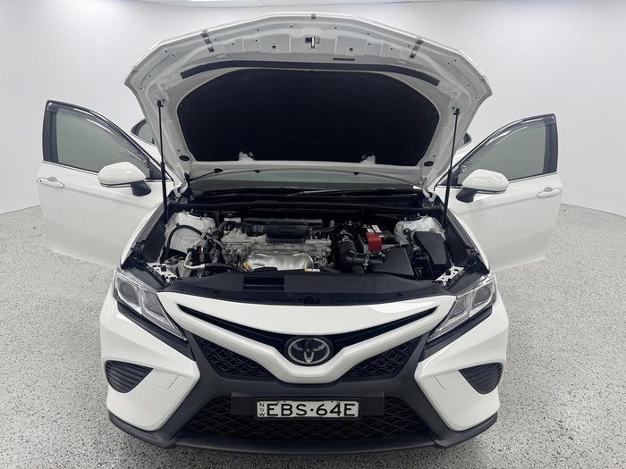 2019 Toyota Camry Ascent Sport ASV70R Glacier White