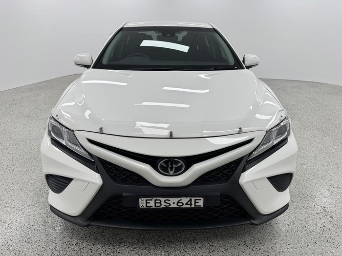 2019 Toyota Camry Ascent Sport ASV70R Glacier White