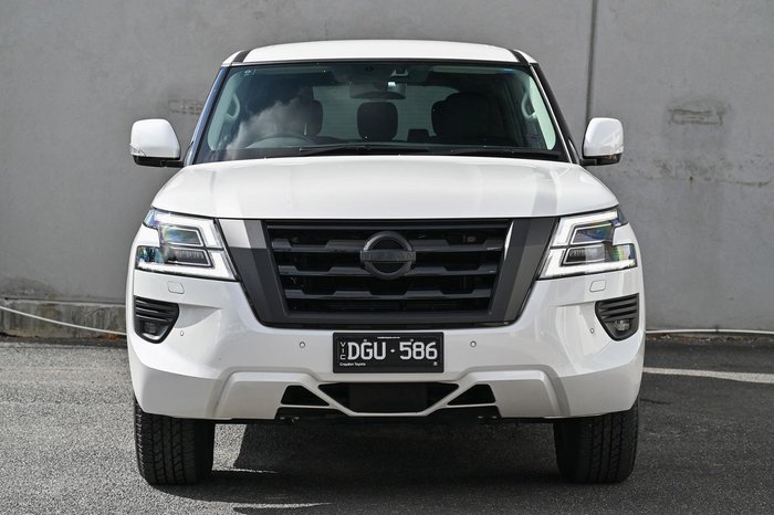 2024 Nissan Patrol Ti Y62 MY24 4X4 Dual Range Moonstone White