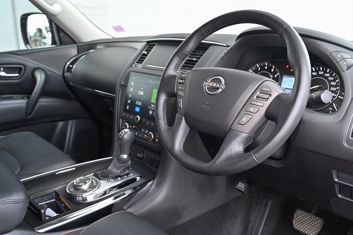 2024 Nissan Patrol Ti Y62 MY24 4X4 Dual Range Moonstone White