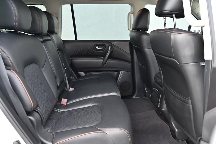 2024 Nissan Patrol Ti Y62 MY24 4X4 Dual Range Moonstone White